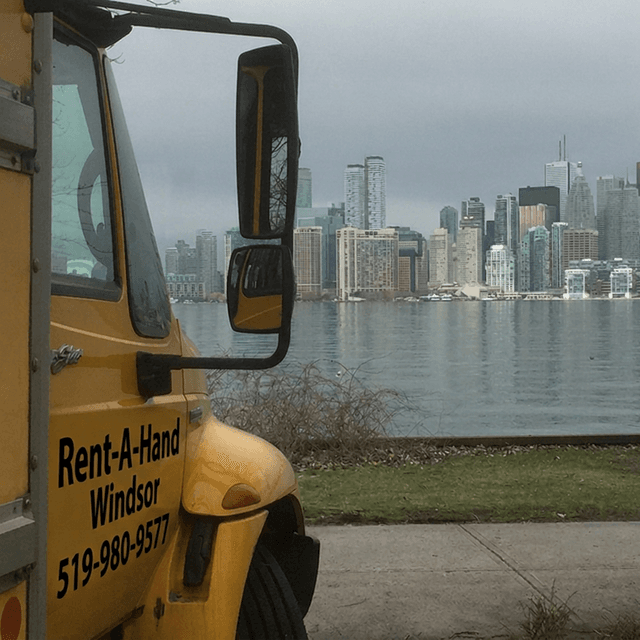 Rent-A-Hand movers carefully packing and loading a residential home in Windsor